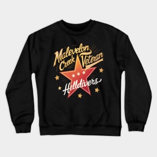 Malveelon creek veteran Helldivers Crewneck Sweatshirt